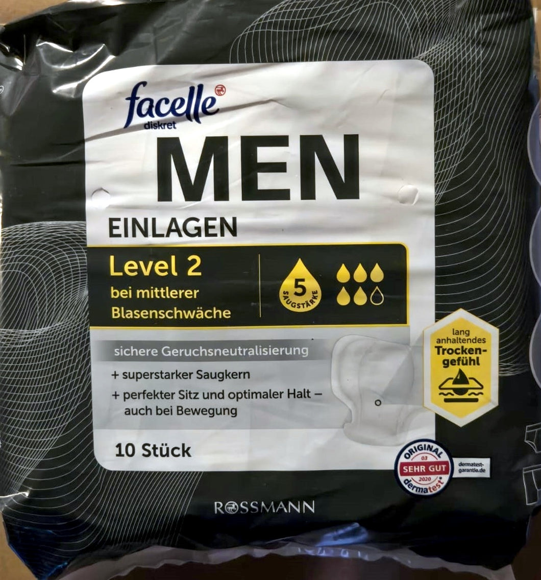 10er Packung MEN SLIPEINLAGEN 
