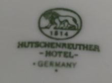 Lade das Bild in den Galerie-Viewer, 2er Set ZUCKERDOSE OHNE DECKEL &amp; MILCHKAKAO GETRÄNKEKÄNNCHEN &quot;Hotel&quot; - Porzellan, Flora Blumenblüten Pflanzen Blatt Blätter Dekorrand Motiv
