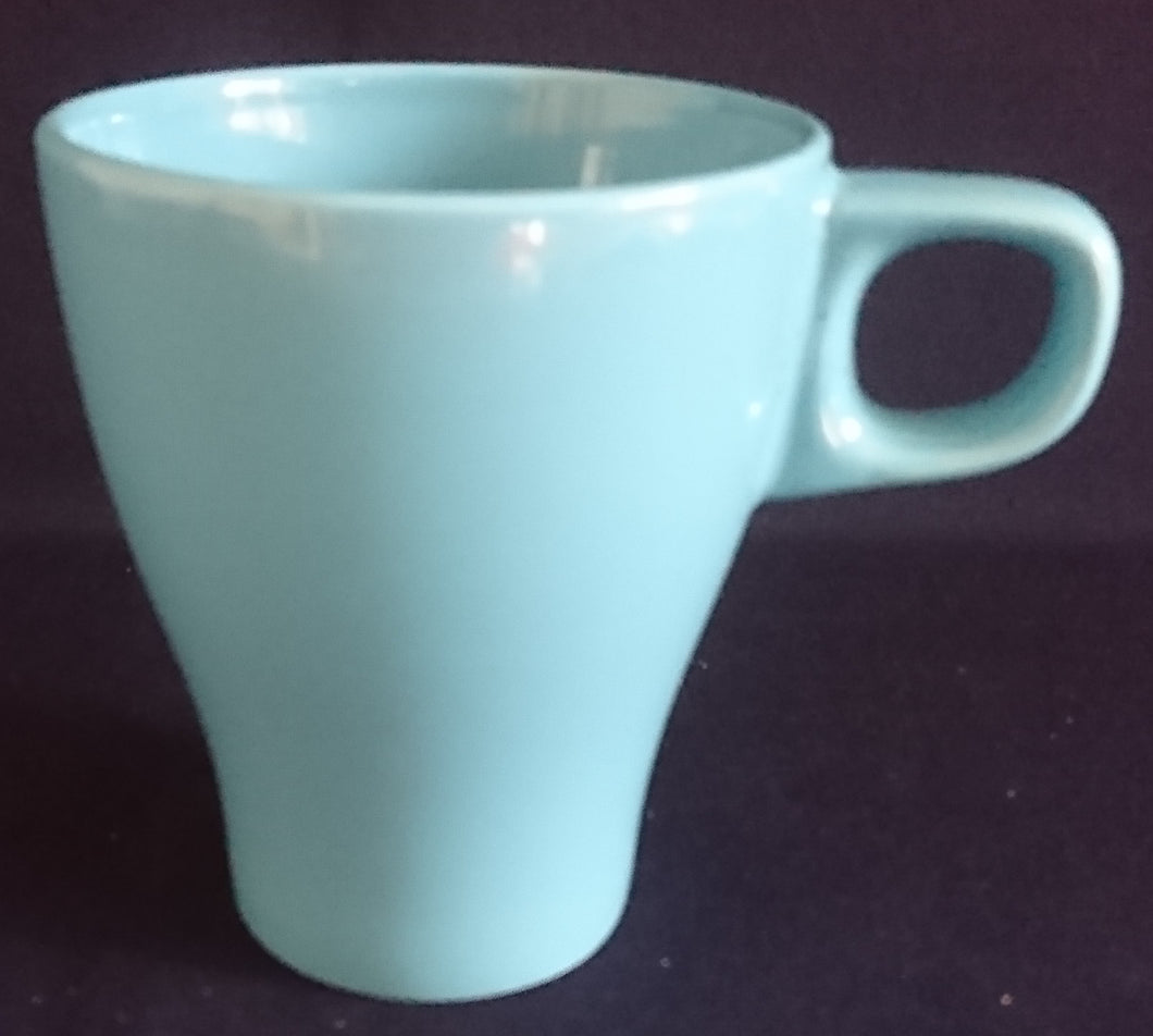 KAFFEETASSE - Keramik / Steingut, Einfärbige Moderne Form Motiv