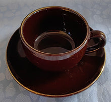Lade das Bild in den Galerie-Viewer, 2er Set ESPRESSO~ KAFFEETASSEN - Porzellan, Goldrand Ländlicher Garten Stil Motiv Dekor
