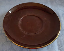 Lade das Bild in den Galerie-Viewer, 2er Set ESPRESSO UNTERTASSEN - Porzellan, Goldrand Ländlicher Garten Stil Motiv Dekor
