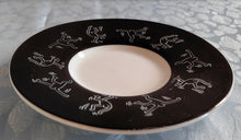Lade das Bild in den Galerie-Viewer, 2er ESPRESSO~ KAFFEEGEDECK &quot;Style No. 6&quot;- Porzellan, Männchen Figur Symbol Körperhaltung Tätigkeit Tanzen Dancing
