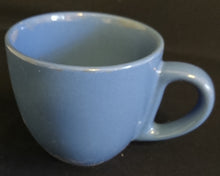 Lade das Bild in den Galerie-Viewer, 2er KAFFEEGEDECK &quot;Scandia&quot; - Porzellan, Einfärbiges Modernes Motiv Dekor (Blau / Gelb)
