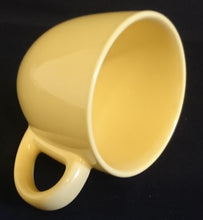 Lade das Bild in den Galerie-Viewer, 2er Set 2er KAFFEEGEDECKE &quot;Scandia&quot; - Porzellan, Einfärbiges Modernes Motiv Dekor (Gelb / Blau)

