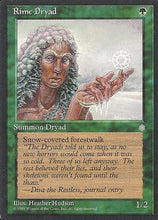 Lade das Bild in den Galerie-Viewer, RIME DRYAD, Magic -The Gathering-, Ausgabe / Set / Serie Eiszeit (Ice Age) 1995 (NonE)
