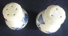 Lade das Bild in den Galerie-Viewer, 2er Set SALZ~ &amp; PFEFFERSTREUER - Porzellan, Zwiebelmuster Art Motiv Dekor
