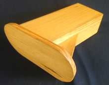 Lade das Bild in den Galerie-Viewer, MESSERBLOCK 5ER - Holz, Angeschrägte Form Holzmaserung Motiv Dekor
