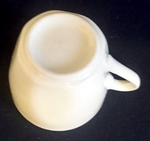 Lade das Bild in den Galerie-Viewer, 2er Set 2er ESPRESSO~ KAFFEEGEDECKE - Porzellan, Gastronomische Einfärbiges Motiv Dekor
