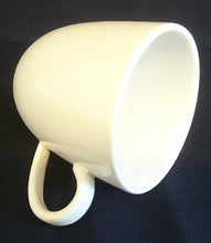 Lade das Bild in den Galerie-Viewer, 2er Set 2er KAFFEEGEDECKE - Porzellan, Einfärbiges Gastronomisches Motiv Dekor
