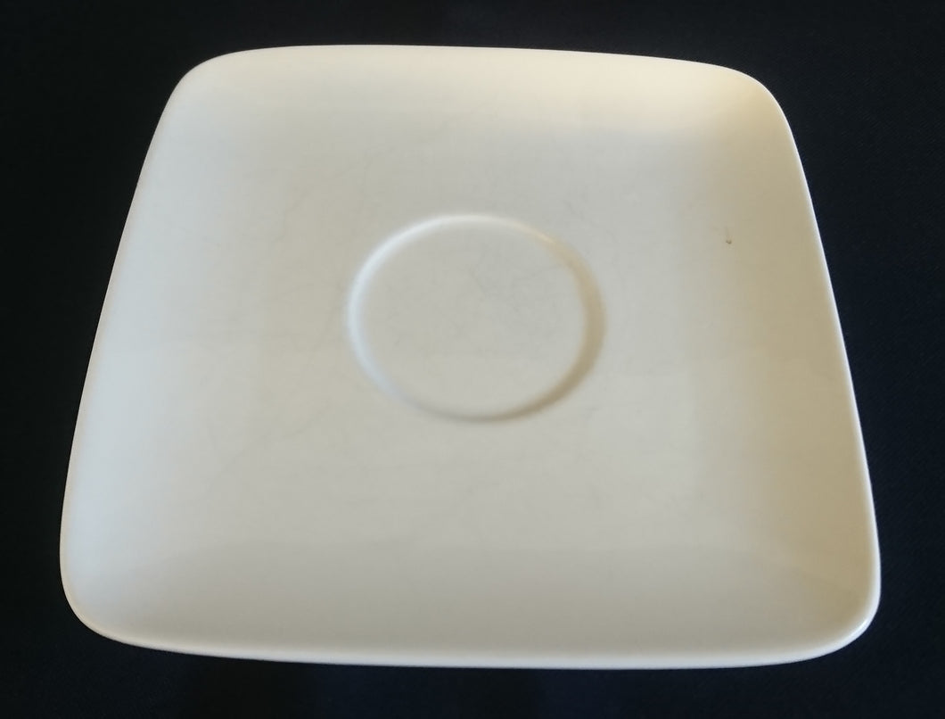 UNTERTASSE - Porzellan, Einfärbiges Gastronomisches Motiv Dekor