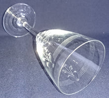 Lade das Bild in den Galerie-Viewer, 2er Set WEIN~ GETRÄNKEGLÄSER - Hartglas, Flora Pflanzen Obst Trauben Motiv Dekor
