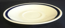 Lade das Bild in den Galerie-Viewer, 2er Set UNTERTASSEN - Fine China Porzellan, Echt Kobalt Klassisch Zweifarbig Dekor
