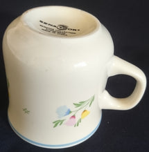 Lade das Bild in den Galerie-Viewer, KAFFEETASSE - Keramik / Steingut, Flora Blumen Blüten Pflanzen Motiv Dekor (nBC)

