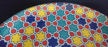 Lade das Bild in den Galerie-Viewer, DESSERTTELLER - Porzellan, Abstrakt Geometrische Flora Blüten Punkte Motiv Dekor
