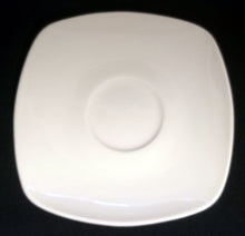Lade das Bild in den Galerie-Viewer, 2er Set UNTERTASSEN &quot;Atrium&quot; - Porzellan, Gastronomisches Einfärbiges Motiv Form Dekor
