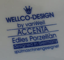 Lade das Bild in den Galerie-Viewer, 2er Set UNTERTASSEN &quot;Accenta&quot; - Porzellan, Flecken Striche Linien Punkte Kreise Abstrakt Motiv Dekor
