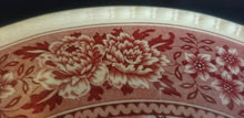 Lade das Bild in den Galerie-Viewer, TORTEN~ SERVIERPLATTE &quot;Rusticana&quot; - Keramik / Steingut, Flora Blumenblüten Bauernhof Felder Menschen Landwirtschaft Relief Motiv Dekor
