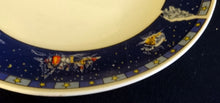 Lade das Bild in den Galerie-Viewer, 2er Set DESSERTTELLER - Porzellan, Weihnachten Advent Schnee Dorf Haus Tannenbaum Sterne Motiv Dekor, Wellco Design
