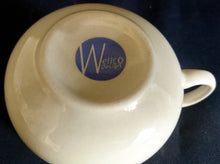 Lade das Bild in den Galerie-Viewer, 2er Set KAFFEETASSEN - Porzellan, Weihnachten Advent Schnee Dorf Haus Tannenbaum Sterne Motiv Dekor, Wellco Design
