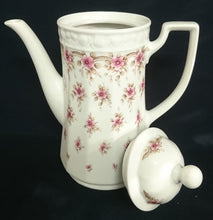 Lade das Bild in den Galerie-Viewer, 23 Teiliges KAFFEESERVICE - Porzellan, Flora Blumenblüten Pflanzen Relief Motiv Dekor
