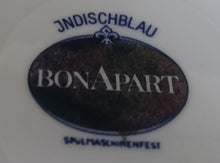 Lade das Bild in den Galerie-Viewer, 2er Set UNTERTASSE - Porzellan, Indisch Blau Strohblume Motiv Dekor
