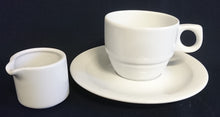 Lade das Bild in den Galerie-Viewer, 2er Set KAFFEETASSEN - Porzellan, Gastronomie Einfärbiges Klassisch Dekor
