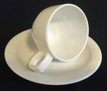 Lade das Bild in den Galerie-Viewer, 2er KAFFEEGEDECK - Porzellan, Gastronomie Einfärbiges Klassisch Dekor
