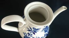 Lade das Bild in den Galerie-Viewer, KAFFEEKANNE MIT DECKEL - Porzellan, Blumen Blüten Pflanzen Ranken Flora Motiv Dekor
