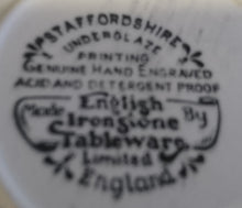 Lade das Bild in den Galerie-Viewer, UNTERTASSE &quot;Staffordshire&quot; (Limited) - Keramik / Steingut, Indian Tree Style Unterglasur Dekor, Hand graviert (Hand Engraved)
