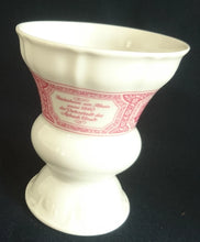 Lade das Bild in den Galerie-Viewer, 2er Set 2er KAFFEEGEDECKE - Porzellan, Abstrakt Blumenblüten Rand Rüdesheim Motiv Asbach Schriftzug Relief Form Dekor
