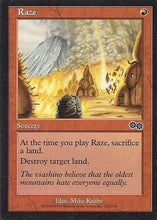 Lade das Bild in den Galerie-Viewer, RAZE, Magic -The Gathering-, Ausgabe / Set / Serie Urzas Saga (Urza´s Saga) 1998
