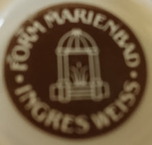 Lade das Bild in den Galerie-Viewer, 2er Set KAFFEETASSEN &quot;Ingres Weiss&quot; &quot;Maria Theresia&quot; - Porzellan, Goldrand Motiv Einfärbiges Dekor
