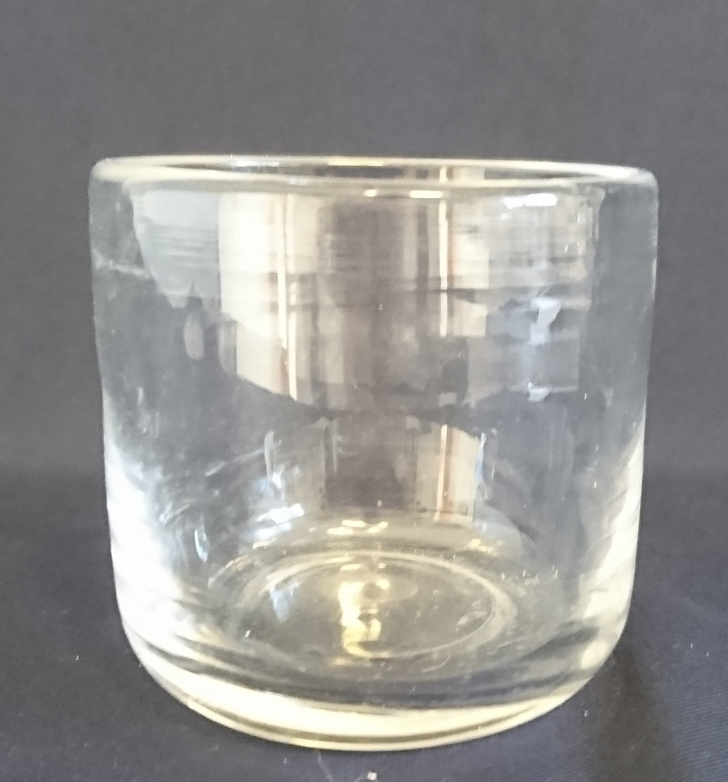TEELICHTGLAS - Hartglas, Klares Klassisch Form Dekor (G)