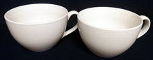 Lade das Bild in den Galerie-Viewer, CAPPUCCINO KAFFEETASSE POTT &quot;White Basics&quot;- Porzellan, Modernes Einfärbiges Form Dekor
