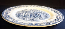Lade das Bild in den Galerie-Viewer, SPEISETELLER &quot;Country Life&quot; - Keramik / Steingut (Fine Staffordshire Ware), Englisches Landleben Scenen Motiv Dekor, Hand graviert
