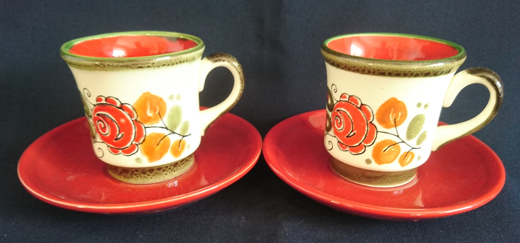 2er Set 2er KAFFEEGEDECKE 