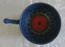 Lade das Bild in den Galerie-Viewer, KANNE &quot;Fat Lava&quot; - Keramik / Steingut, Künstlerisches Dekor, Handarbeit
