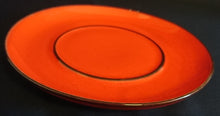 Lade das Bild in den Galerie-Viewer, SUPPENTASSEN UNTERTELLER &quot;Scandic&quot; - Keramik / Steingut, Linien Rand Dekor
