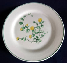 Lade das Bild in den Galerie-Viewer, 2er Set 3er KAFFEEGEDECKE - Keramik / Steingut, Blumenblüten Pflanzen Flora Randlinie Motiv Dekor
