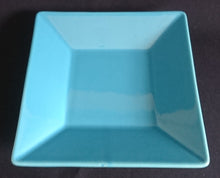 Lade das Bild in den Galerie-Viewer, DESSERTSCHALE - Keramik / Steingut, Modernes Einfärbiges Quadratische Form Motiv Dekor
